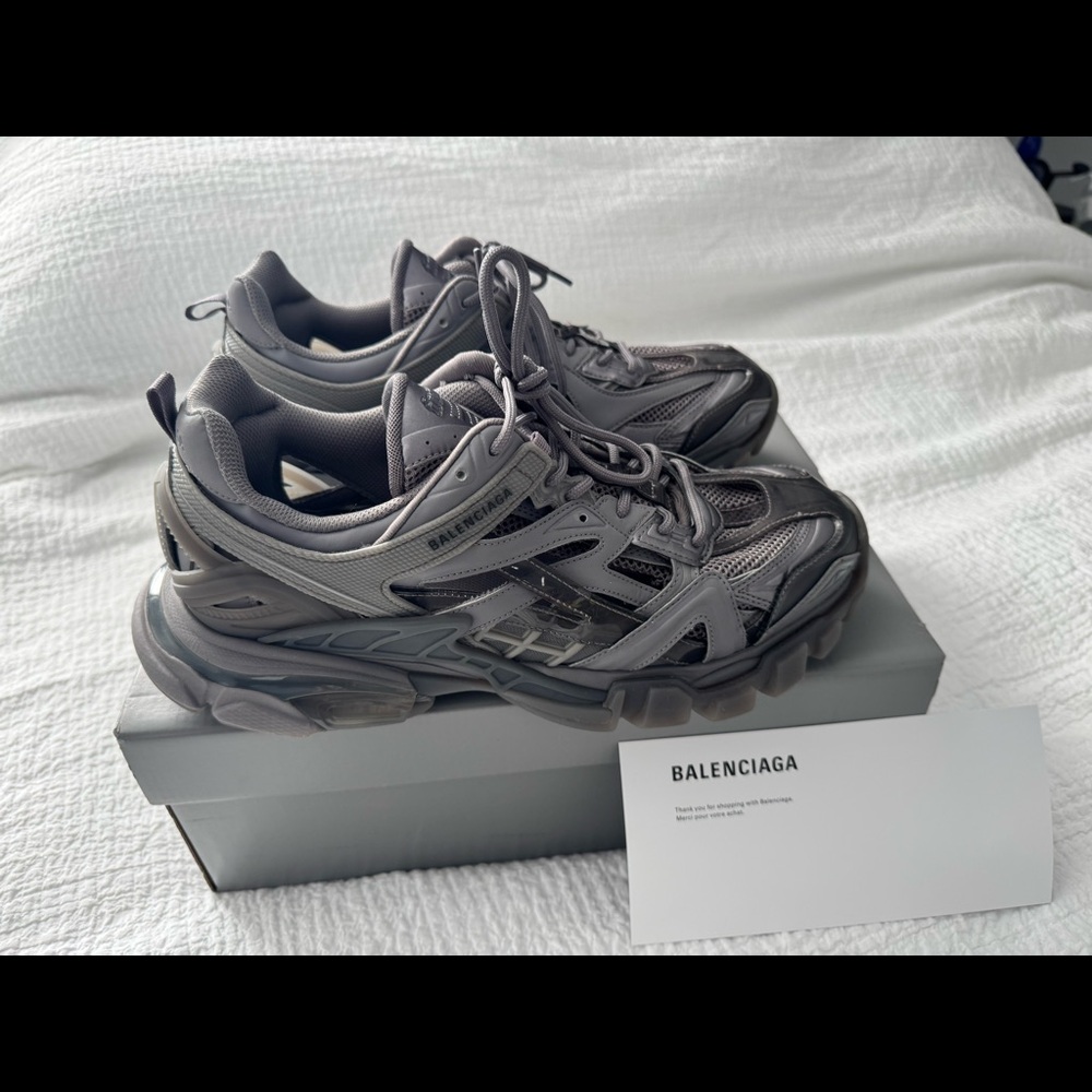 Balenciaga Gray Athletic Shoes